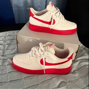 Men’s Nike Air force 1 white/red